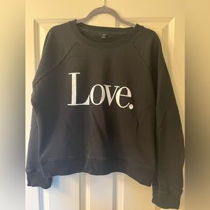 J Crew - Love. Sweatshirt
